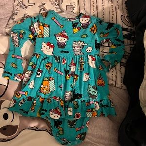 Posh Peanut Hello Kitty Halloween Dress